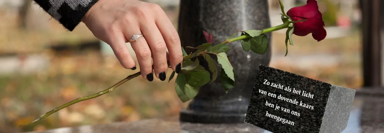 gedenksteen 8x11x8cm